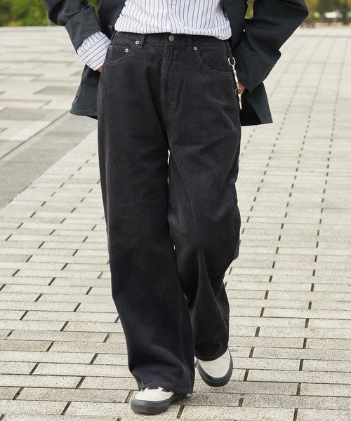 【セットアップ対応】コーデュロイ ワイドストレートパンツ【THE CRAFT CREW PRODUCTS】