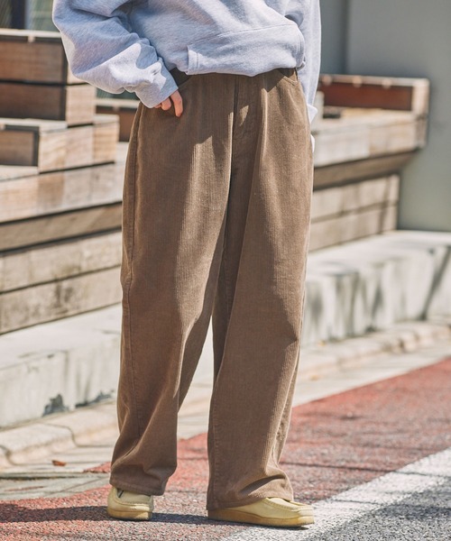 【セットアップ対応】コーデュロイ ワイドストレートパンツ【THE CRAFT CREW PRODUCTS】