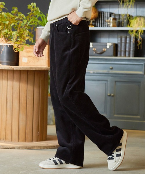 セットアップ対応】コーデュロイ ワイドストレートパンツ【THE CRAFT
