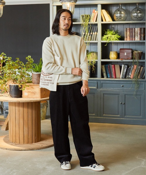 セットアップ対応】コーデュロイ ワイドストレートパンツ【THE CRAFT