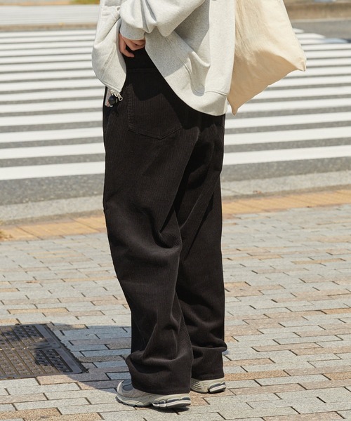 セットアップ対応】コーデュロイ ワイドストレートパンツ【THE CRAFT