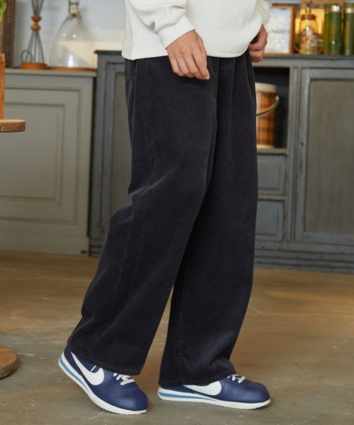 セットアップ対応】コーデュロイ ワイドストレートパンツ【THE CRAFT
