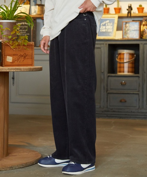 セットアップ対応】コーデュロイ ワイドストレートパンツ【THE CRAFT