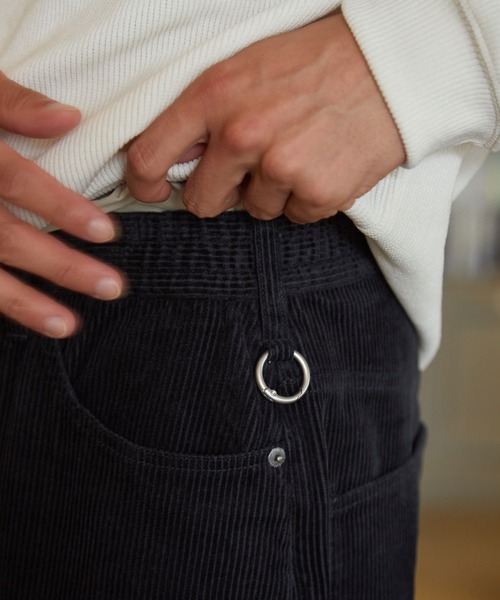 THE CRAFT CREW PRODUCTS（ザクラフトクループロダクツ）の「【セットアップ対応】コーデュロイ ワイドストレートパンツ【THE CRAFT CREW PRODUCTS】（その他パンツ・メンズ・ブラック/グレイッシュベージュ/オリーブ/ブラウン/スミクロ・S/M/L）」の8枚目の写真