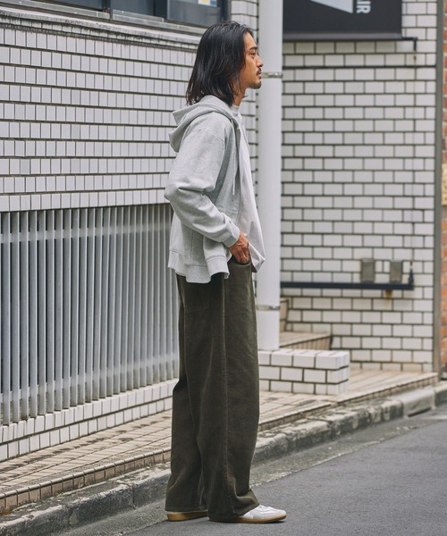 THE CRAFT CREW PRODUCTS（ザクラフトクループロダクツ）の「【セットアップ対応】コーデュロイ ワイドストレートパンツ【THE CRAFT CREW PRODUCTS】（その他パンツ・メンズ・ブラック/グレイッシュベージュ/オリーブ/ブラウン/スミクロ・S/M/L）」の21枚目の写真