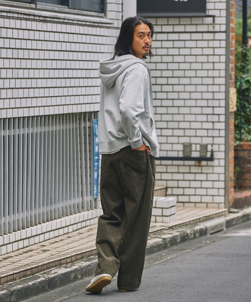 THE CRAFT CREW PRODUCTS（ザクラフトクループロダクツ）の「【セットアップ対応】コーデュロイ ワイドストレートパンツ【THE CRAFT CREW PRODUCTS】（その他パンツ・メンズ・ブラック/グレイッシュベージュ/オリーブ/ブラウン/スミクロ・S/M/L）」の22枚目の写真