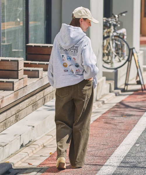 THE CRAFT CREW PRODUCTS（ザクラフトクループロダクツ）の「【セットアップ対応】コーデュロイ ワイドストレートパンツ【THE CRAFT CREW PRODUCTS】（その他パンツ・メンズ・ブラック/グレイッシュベージュ/オリーブ/ブラウン/スミクロ・S/M/L）」の13枚目の写真