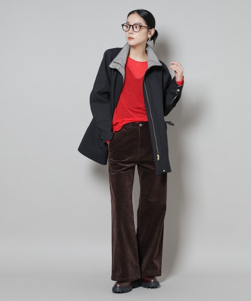 NANO universe(ナノユニバース)の「コーデュロイワイドパンツ(その他パンツ・レディース・ブラウン/ベージュ・S/M)」の8枚目の写真