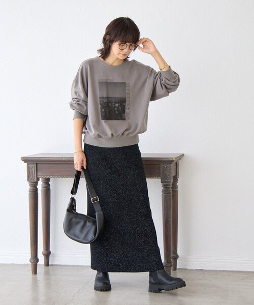 RIVE DROITE（リヴドロワ）の「【R.good(アールドットグッド)】ボリュームサイドゴアブーツ（ブーツ・レディース・ブラック・37/38/36）」の4枚目の写真