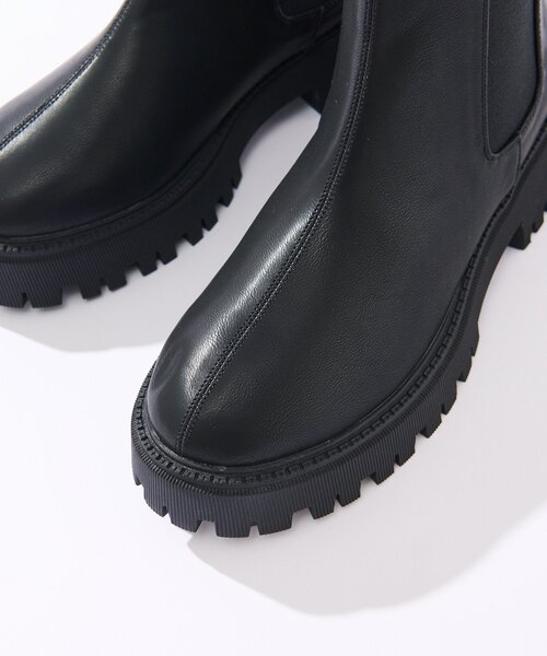 【新品・人気完売品】RIVE DROITE R.good サイドゴアブーツ　厚底 R.good(アールドットグッド)】ボリュームサイドゴアブーツ（ブーツ