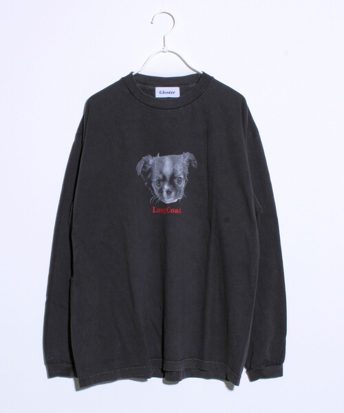 GLOSTER(グロスター)の「【人気シリーズ】【DOG&CAT】犬猫ピグメント クルーネックロンT(Tシャツ/カットソー・メンズ・ブラック系その他4/ブラック系その他6/ブラック系その他/ブラック系その他3/ブラック系その他5/ブラック系その他2・M/L/S)」の21枚目の写真