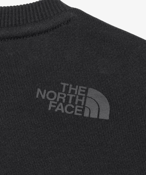 THE NORTH FACE（ザノースフェイス）の「THE NORTH FACE B Sweat Graphic Crew NTB62561（スウェット・キッズ・ブラック/グレー・80/90）」の3枚目の写真