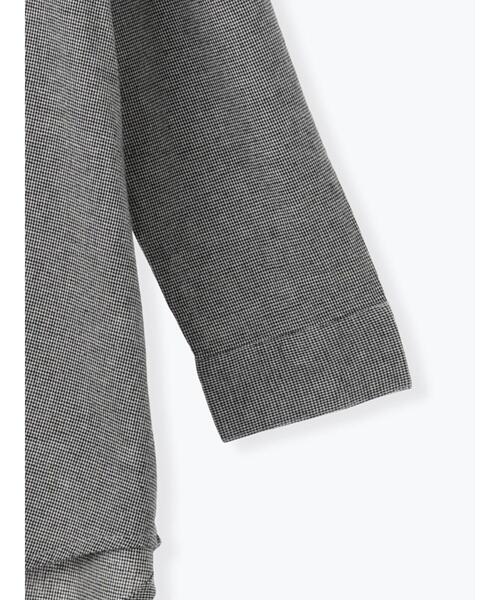 Samansa Mos2（サマンサ モスモス）の「後ろ釦スキッパーチュニック（チュニック・レディース・ベージュ/パープル/イエロー/グリーン/チャコールグレー・F）」の22枚目の写真