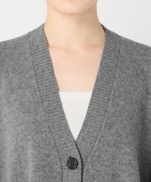 JOURNAL STANDARD relume(ジャーナルスタンダード レリューム)の「《WEB限定追加 / 新色》ラムウールビッグカーディガン(カーディガン/ボレロ・レディース・ブラウン/ブラック/グレー・FREE)」の6枚目の写真