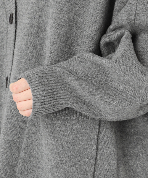 WEB限定追加 / 新色》ラムウールビッグカーディガン（カーディガン