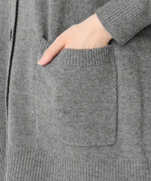 JOURNAL STANDARD relume(ジャーナルスタンダード レリューム)の「《WEB限定追加 / 新色》ラムウールビッグカーディガン(カーディガン/ボレロ・レディース・ブラウン/ブラック/グレー・FREE)」の10枚目の写真