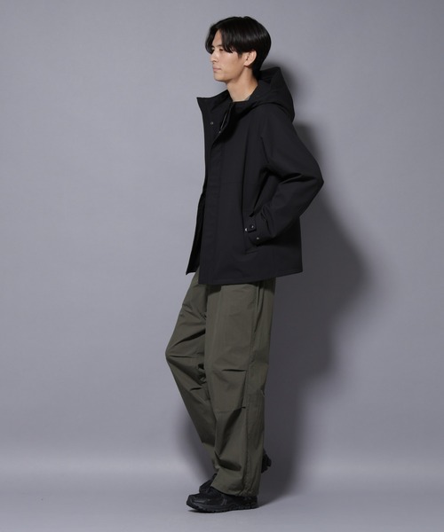 NANO universe（ナノユニバース）の「ボンディングウォームパーカー（ブルゾン・メンズ・チャコール/ブラック/ベージュ・XL/L/M/S）」の22枚目の写真