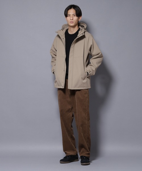 NANO universe（ナノユニバース）の「ボンディングウォームパーカー（ブルゾン・メンズ・チャコール/ブラック/ベージュ・XL/L/M/S）」の7枚目の写真