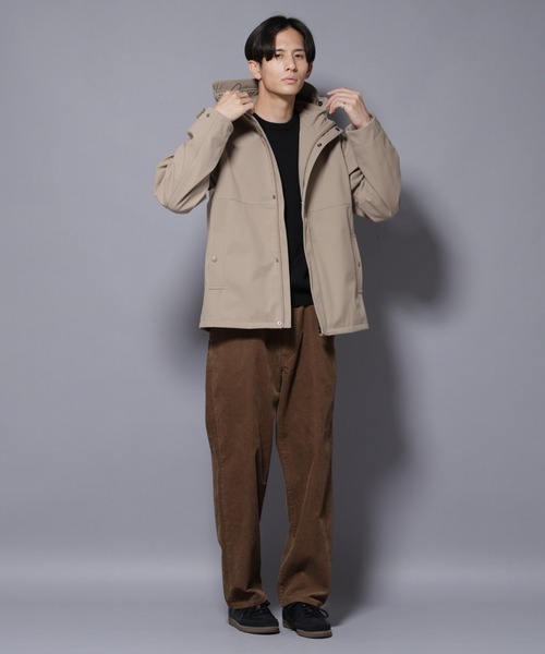 NANO universe（ナノユニバース）の「ボンディングウォームパーカー（ブルゾン・メンズ・チャコール/ブラック/ベージュ・XL/L/M/S）」の11枚目の写真