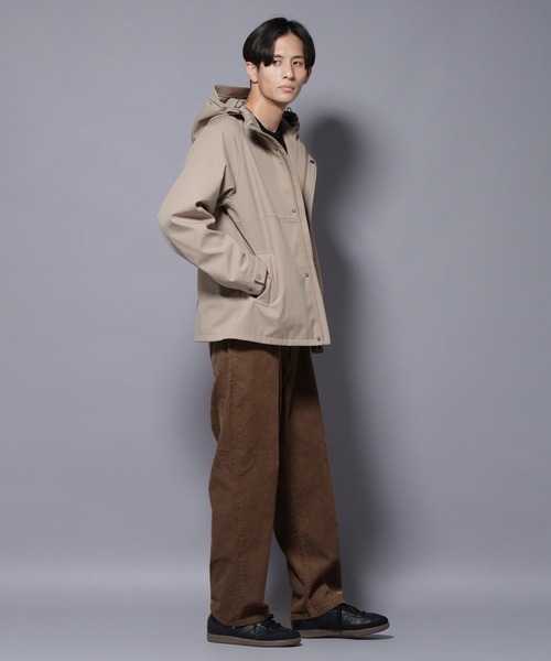 NANO universe（ナノユニバース）の「ボンディングウォームパーカー（ブルゾン・メンズ・チャコール/ブラック/ベージュ・XL/L/M/S）」の6枚目の写真