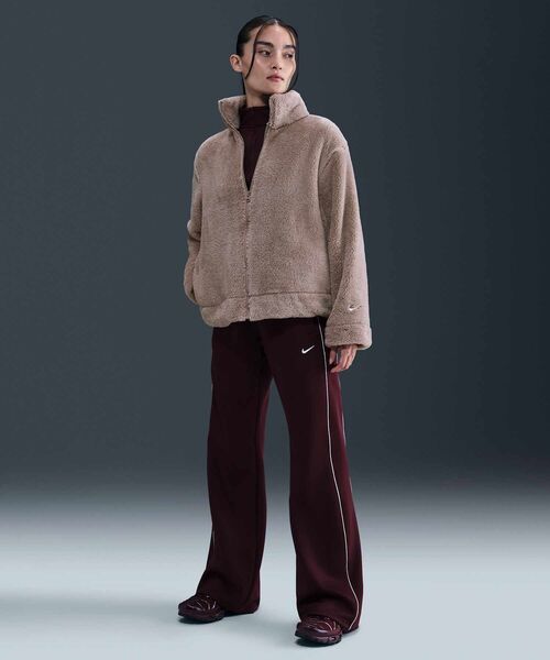 NIKEスポーツウェアジャケット ナイキ スポーツウェア エッセンシャル ウィメンズ ハイパイル