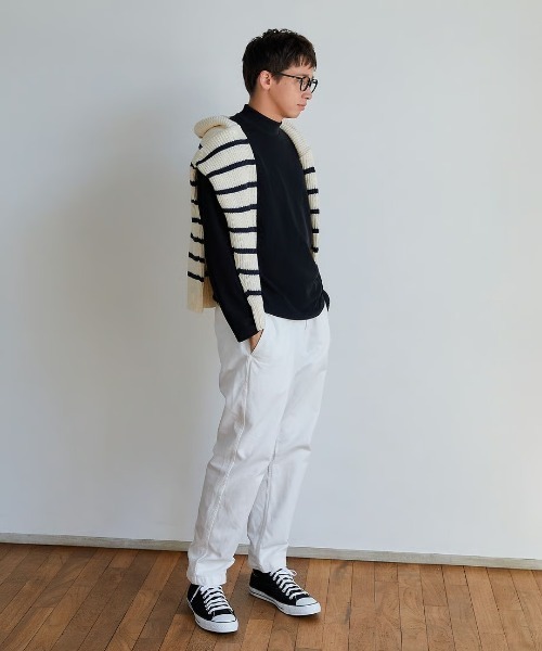 KALENO(カレノ)の「basic mock neck tee(Tシャツ/カットソー・レディース・ブラック・FREE)」の15枚目の写真