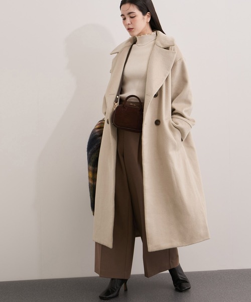 セール】2WAYスタンドカラーロングコート（その他アウター）｜LE