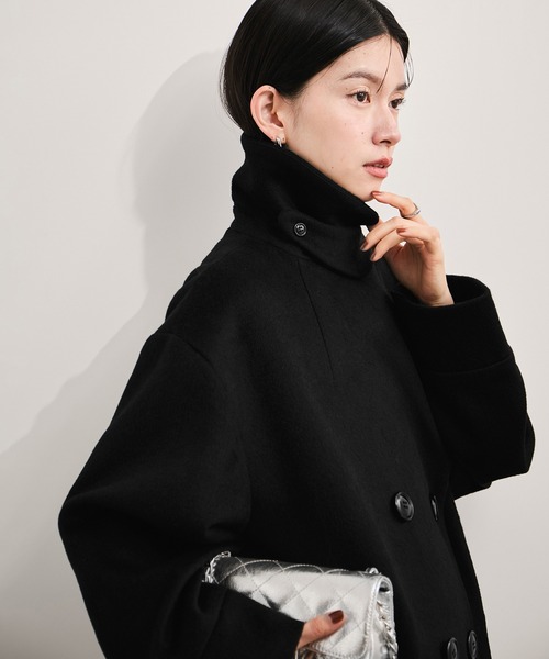 セール】2WAYスタンドカラーロングコート（その他アウター）｜LE
