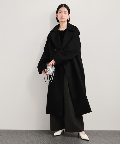 セール】2WAYスタンドカラーロングコート（その他アウター）｜LE