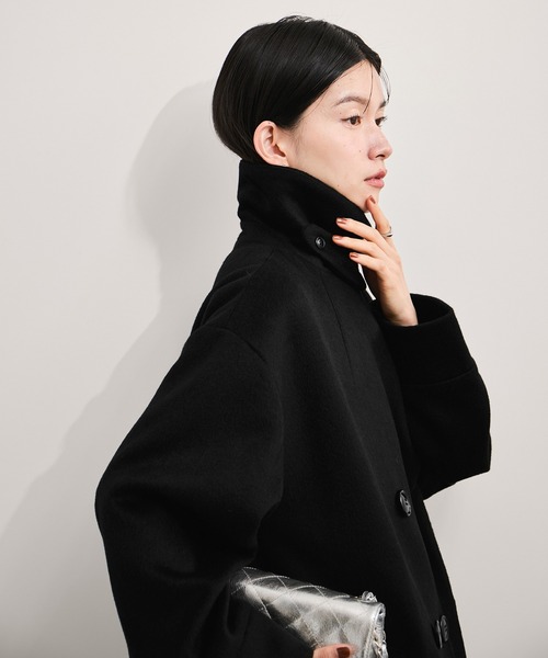 セール】2WAYスタンドカラーロングコート（その他アウター）｜LE