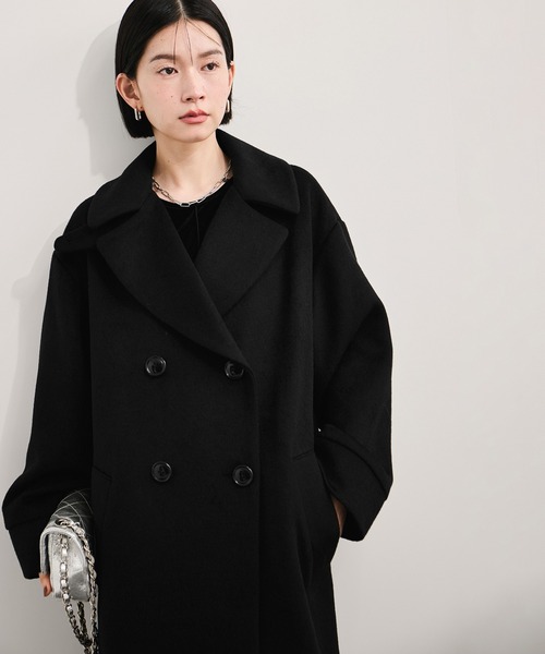 セール】2WAYスタンドカラーロングコート（その他アウター）｜LE