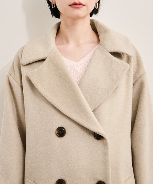 セール】2WAYスタンドカラーロングコート（その他アウター）｜LE