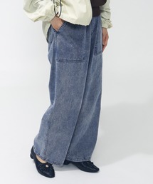 TIGORA | ティゴラ TIGORA デニムワイドパンツ(その他パンツ)