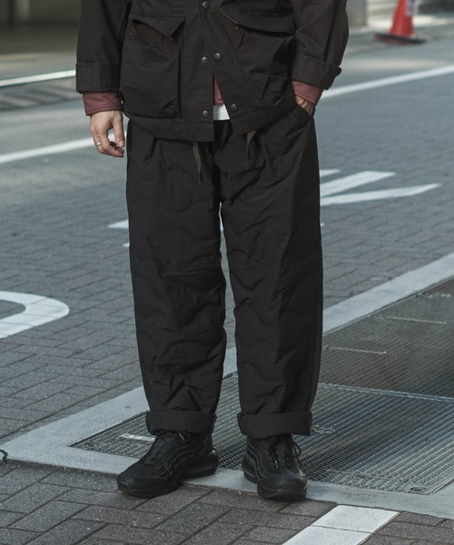 Snow Peak / Seamless Quilted Down Pants シームレスキルティング