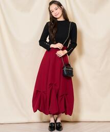 Y’s Red Label 2008AW ウールギャバ 巻きスカート 黒×赤 Y's Red Label 2008AW ウールギャバ 巻きスカート 黒×赤