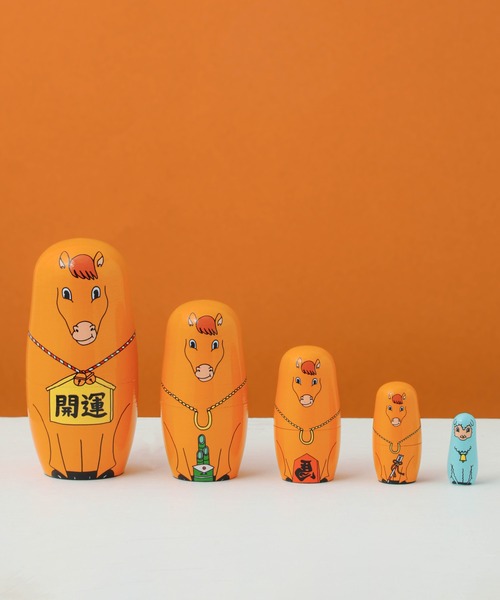 MIDORI KOMATSU Happy New Horse ミドリコマツ ハッピーニューホース