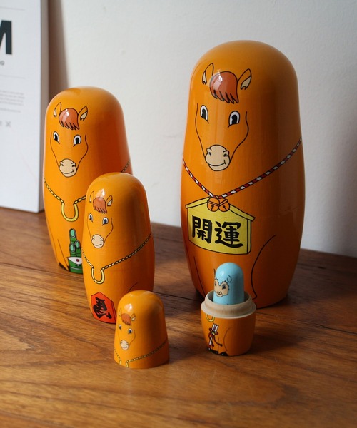 MIDORI KOMATSU Happy New Horse ミドリコマツ ハッピーニューホース