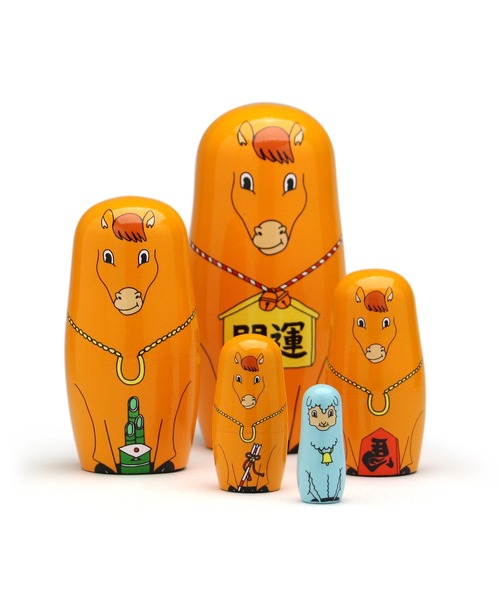 MIDORI KOMATSU Happy New Horse ミドリコマツ ハッピーニューホース