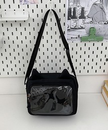 VIBGYOR（ヴィブジョー）の「lulunoix/ねこみみクリアショルダーバッグ N15436（ショルダーバッグ）」