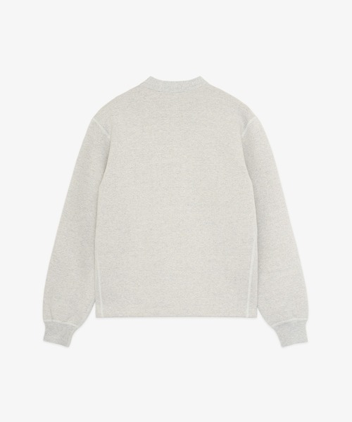 FRONT 11201(フロントワンワントゥーオーワン)の「Sweat Cardigan/ Made in Japan(カーディガン/ボレロ・メンズ・グレー・XL/L/M/S)」の2枚目の写真