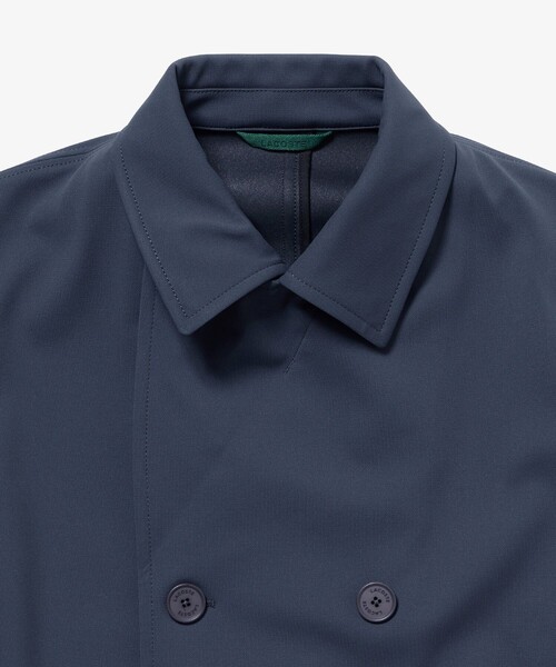 LACOSTE(ラコステ)の「3レイヤー鹿の子Pコート(ピーコート・メンズ・ネイビー/ブラック/グレー・46/48/50/52)」の12枚目の写真