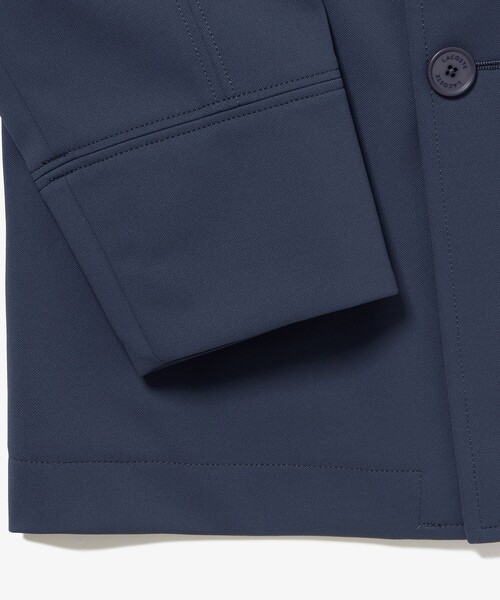 LACOSTE(ラコステ)の「3レイヤー鹿の子Pコート(ピーコート・メンズ・ネイビー/ブラック/グレー・46/48/50/52)」の16枚目の写真