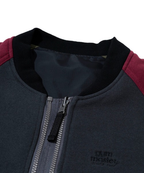 gym master（ジムマスター）の「gym master/ジムマスター　12ozヘビー裏起毛スウェット RV ダブルジップJKT（ブルゾン・メンズ・その他1/その他2・X-LARGE/LARGE/MEDIUM）」の3枚目の写真