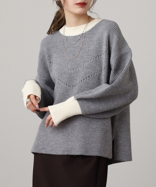 【新品未使用】FairLiar ラッフルポイントニット 楽天市場】全品20%OFFクーポン！ラッフルデザインニット ☆ ラッフル