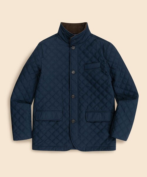 BROOKS BROTHERS(ブルックスブラザーズ)の「コットン/ナイロン キルティング ジャケット(ブルゾン・メンズ・ネイビー・LARGE/MEDIUM/SMALL/X-LARGE)」の6枚目の写真