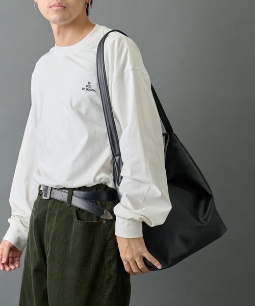 COLONY 2139（コロニートゥーワンスリーナイン）の「ワンショルダーバッグ（ショルダーバッグ・メンズ・ブラウン/ネイビー/ブラック・FREE）」の8枚目の写真