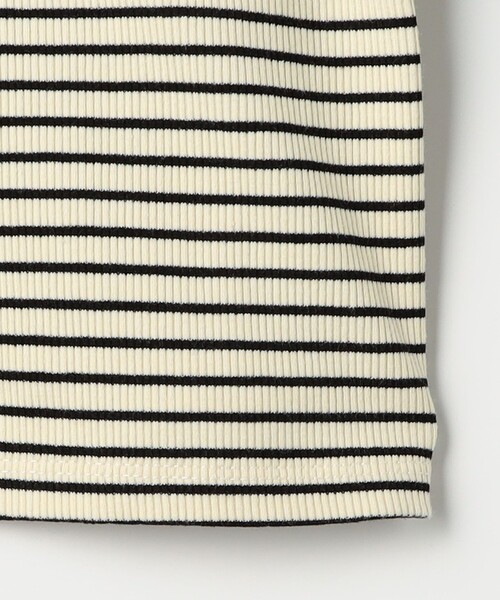 fredy couleur(フレディクルール)の「ボーダーリブ衿付きカーディガン(ニット/セーター・レディース・グレー系その他/ホワイト系その他2/ブラック系その他・38)」の5枚目の写真