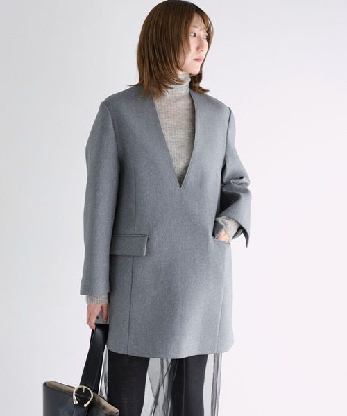 BABYLONE（バビロン）の「ボンディングミニワンピース（ワンピース・レディース・チャコール/ブラック・フリー）」の10枚目の写真