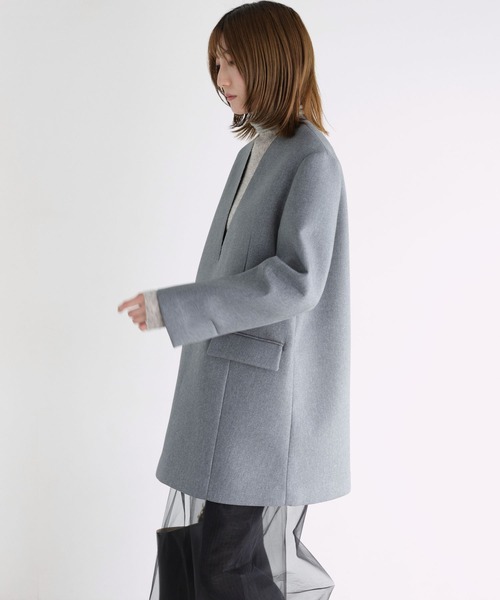 BABYLONE（バビロン）の「ボンディングミニワンピース（ワンピース・レディース・チャコール/ブラック・フリー）」の11枚目の写真