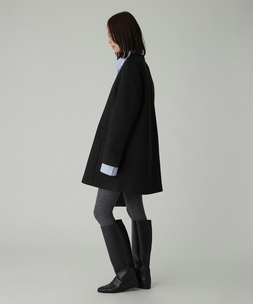 BABYLONE（バビロン）の「ボンディングミニワンピース（ワンピース・レディース・チャコール/ブラック・フリー）」の8枚目の写真